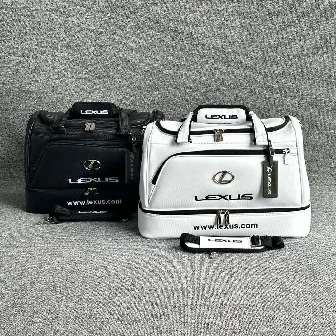 【非売品】LEXUS ゴルフバッグ ボストンバッグ ホワイト
