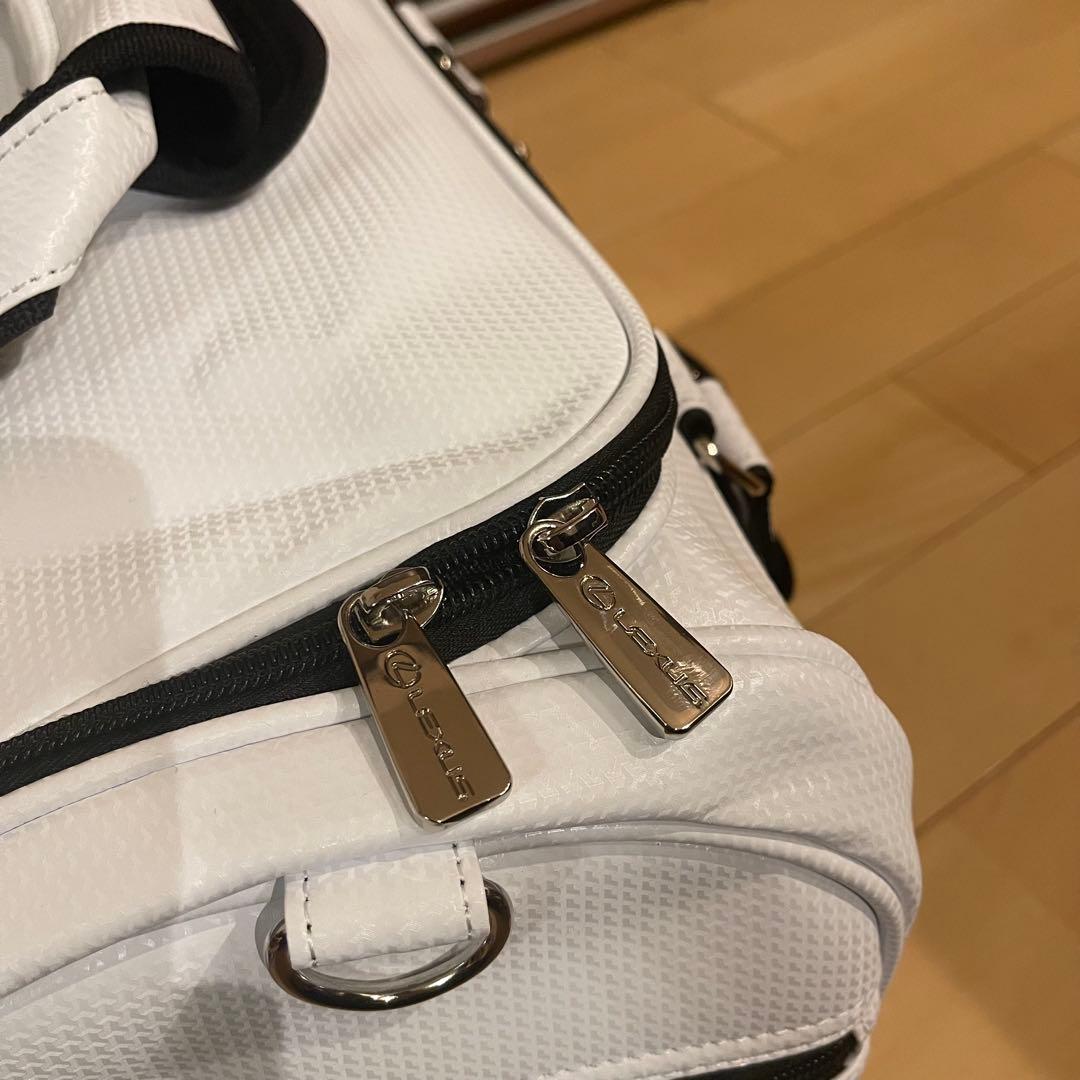 【非売品】LEXUS ゴルフバッグ ボストンバッグ ホワイト