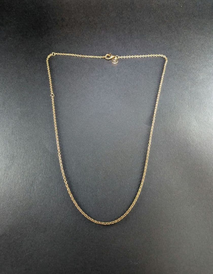 トムウッド　Roloチェーン ゴールドネックレス 18inches