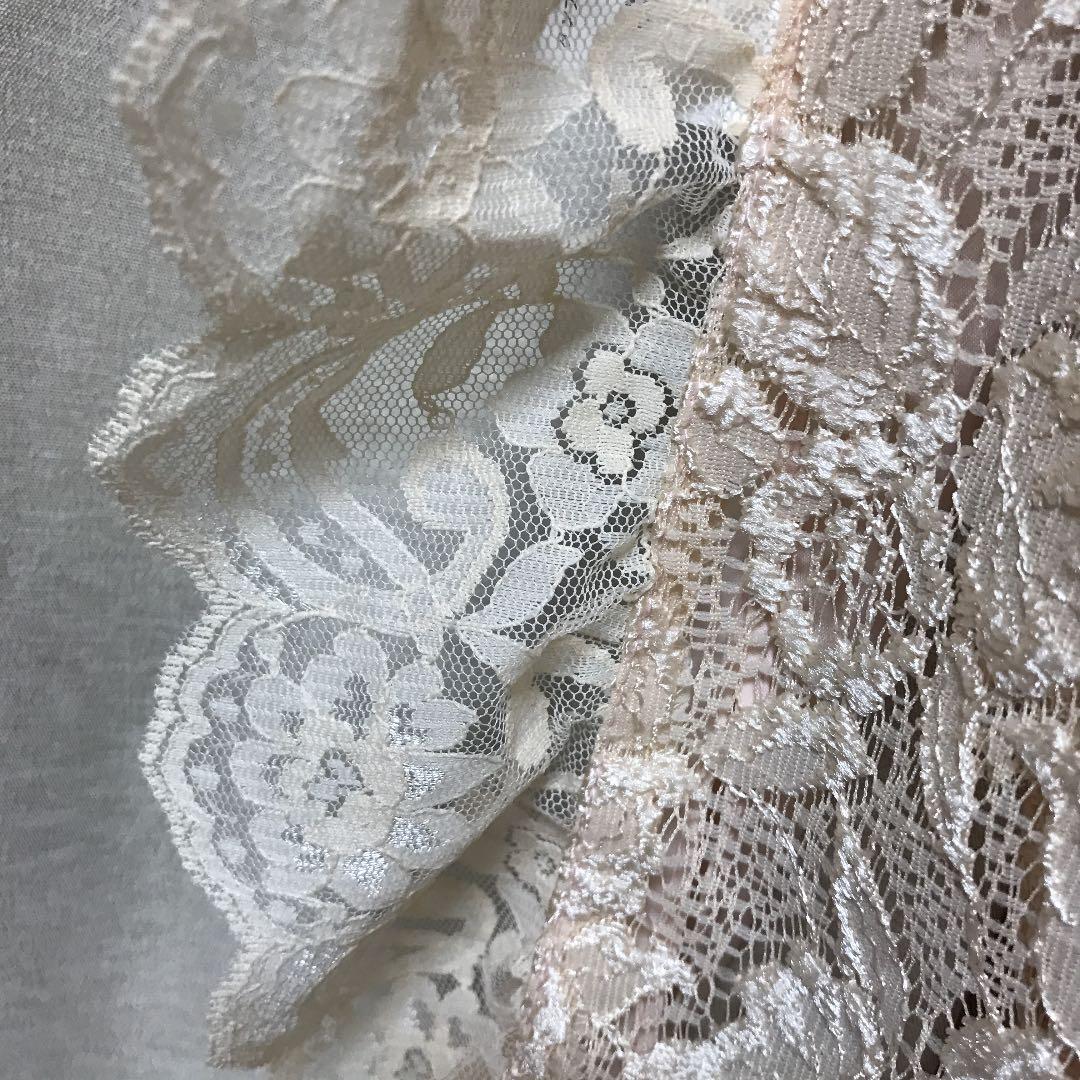 レース製　エプロン　doll house