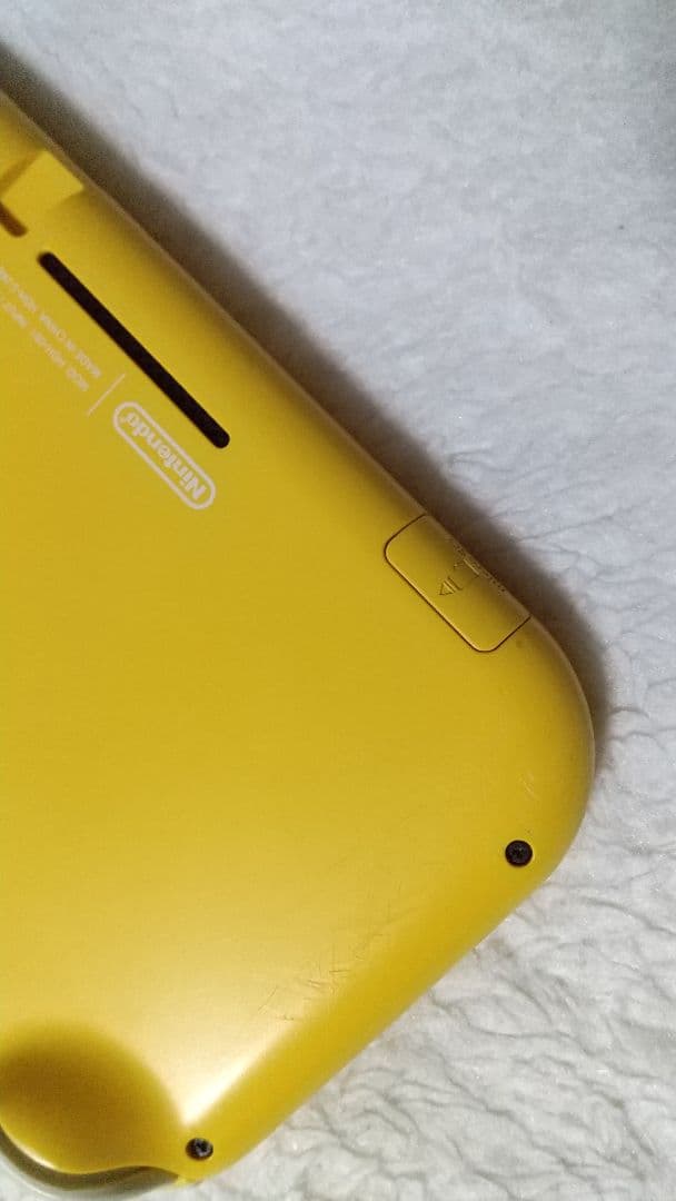 Nintendo Switch Lite イエロー 動作品 肉球カバー