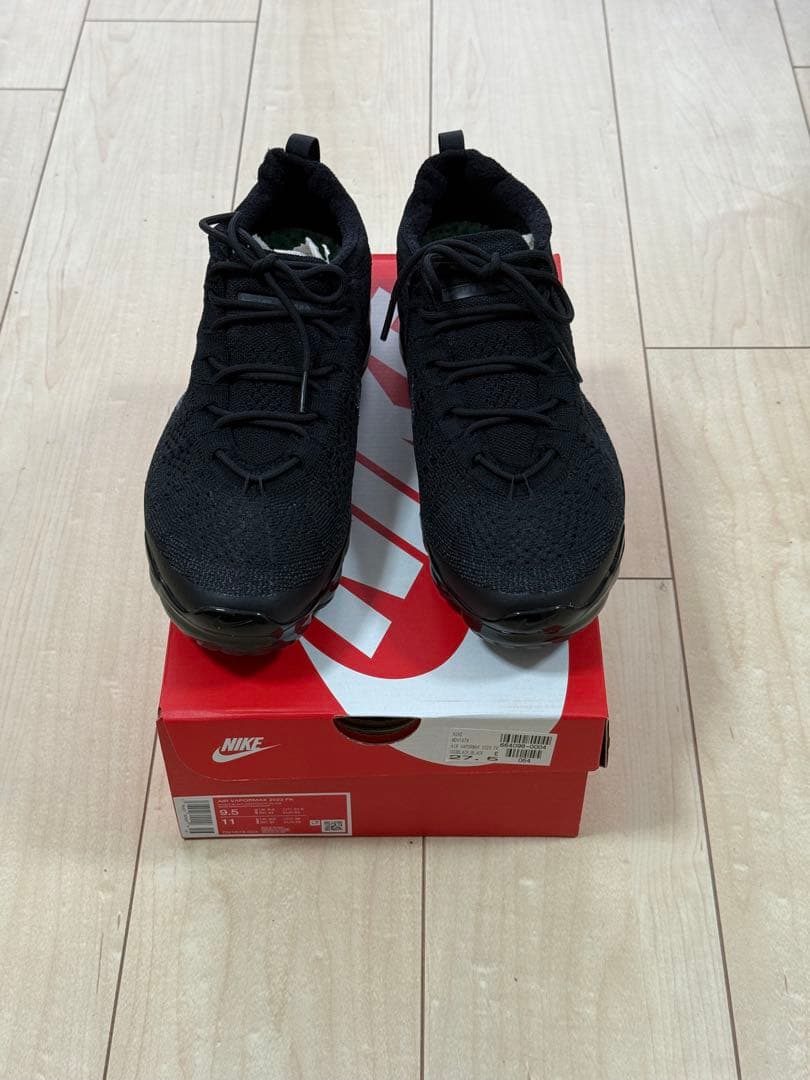 NIKE ヴェイパーマックス 2023 フライニット ブラック 27.5