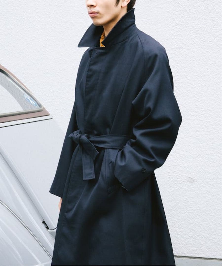 LE 名作　バルカラーコート　ネイビー　サイズ3