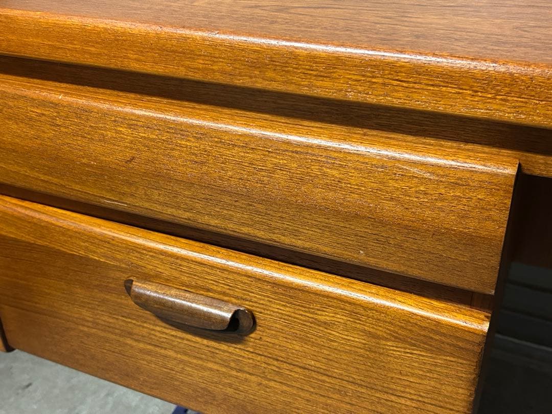 ☆GE206 北欧ヴィンテージ デスク　幅155.5　奥 41　高 67.5cm