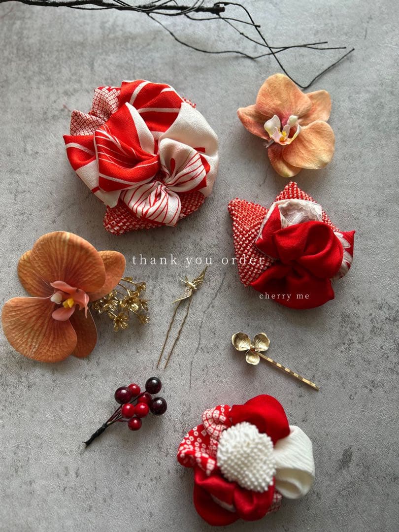 moe様order♡♡♡ 七五三髪飾り　ヘッドドレス