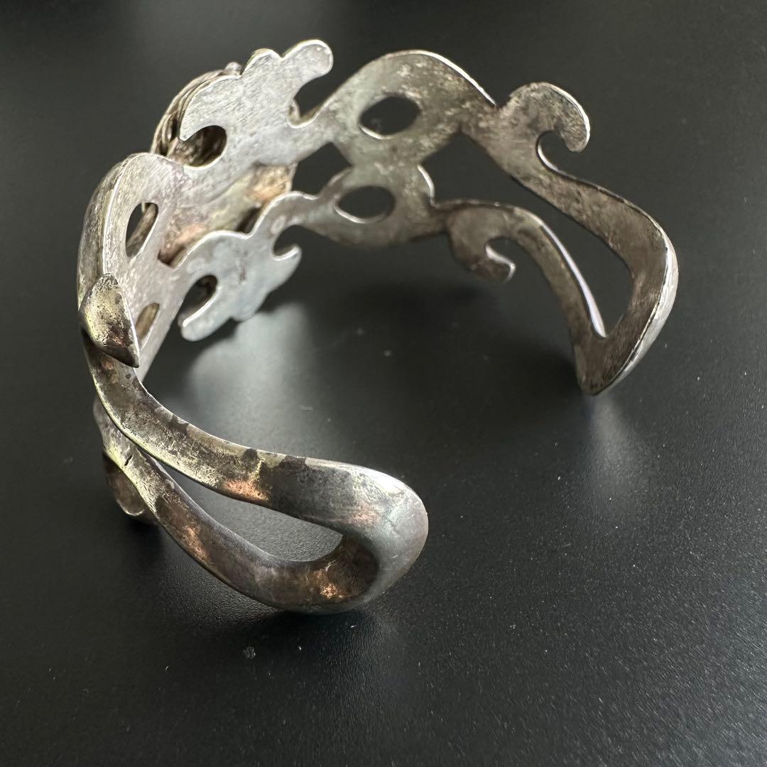 NAVAJO Robert Chee ローンマウンテンターコイズ バングル