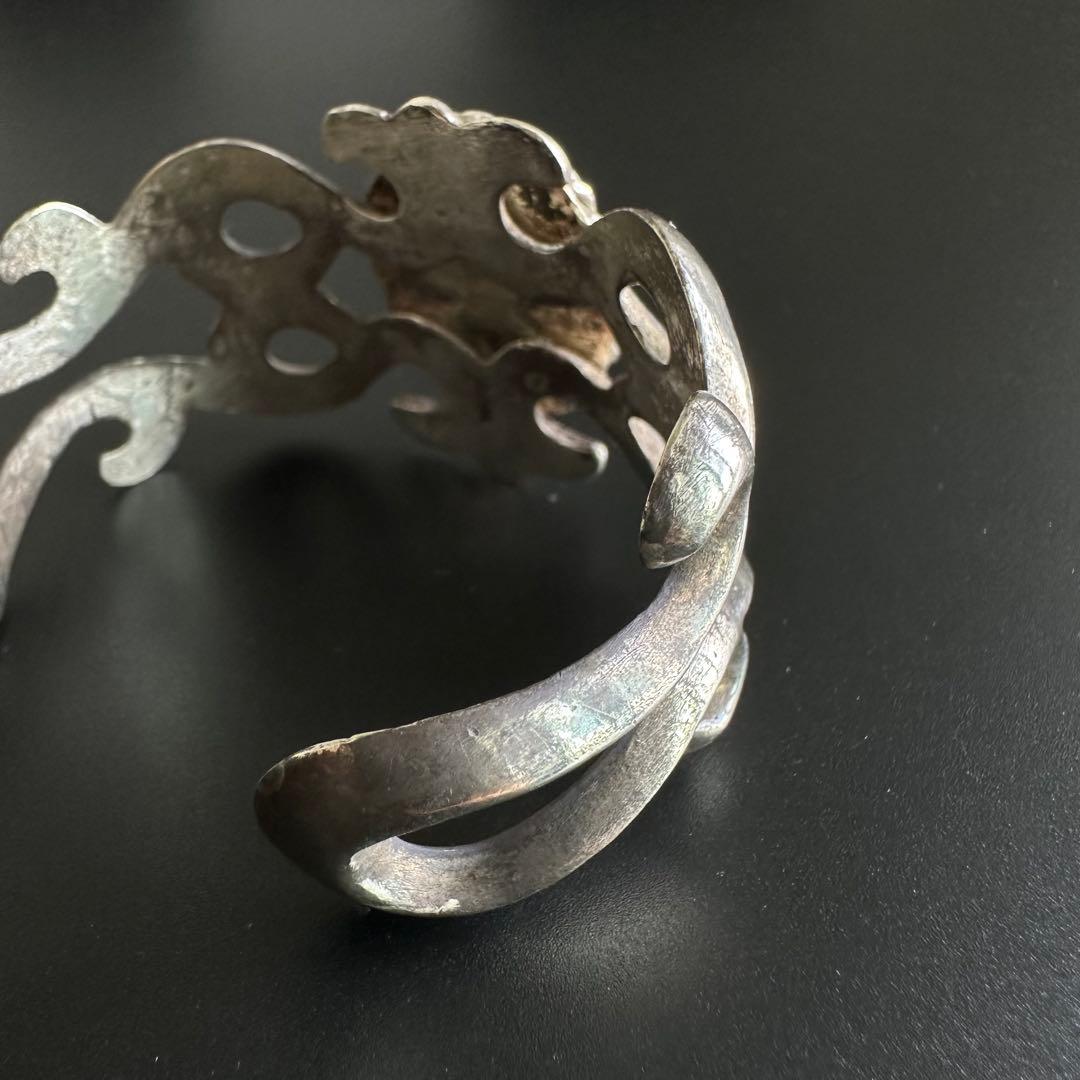 NAVAJO Robert Chee ローンマウンテンターコイズ バングル