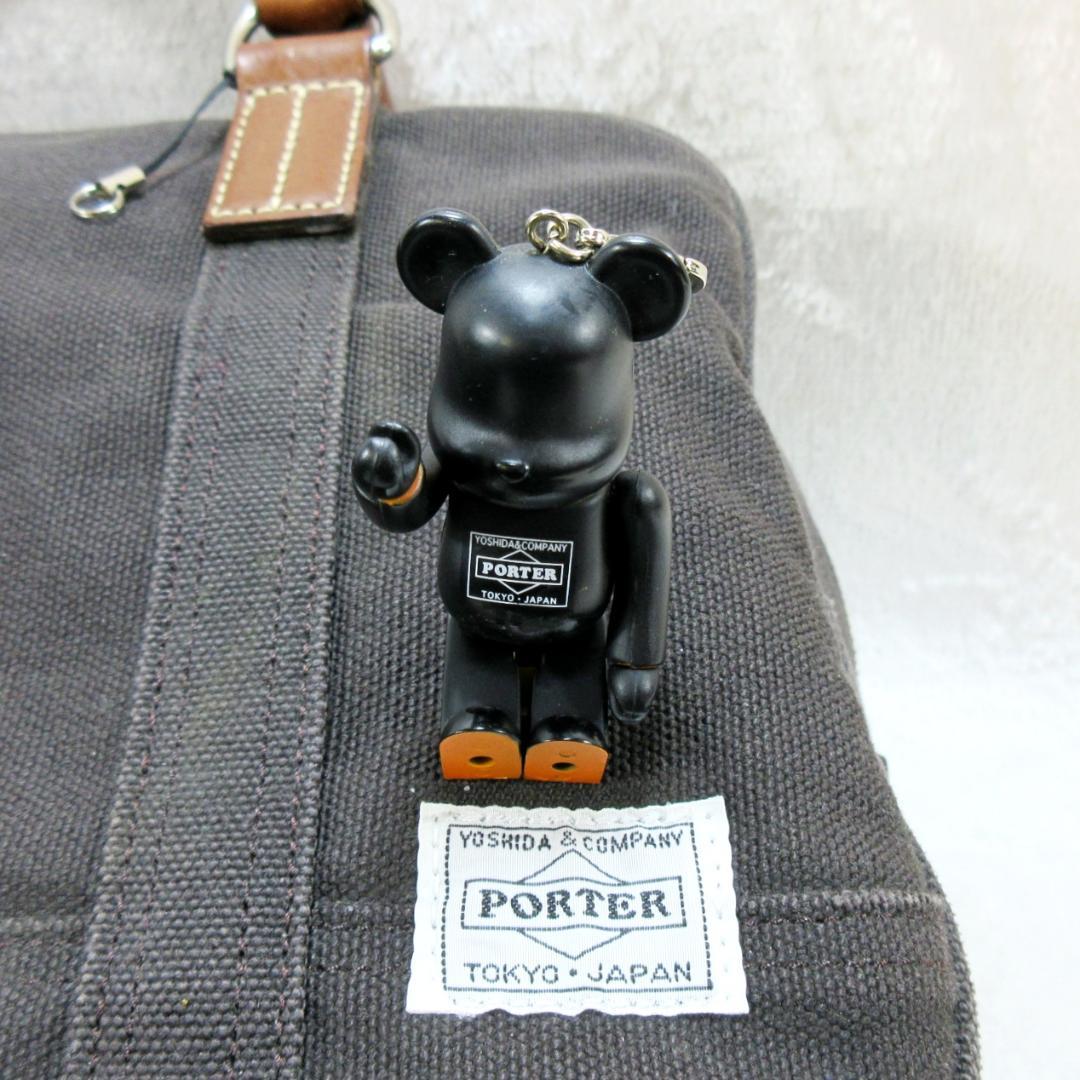 PORTER×FABRICK メディコムトイコラボ ボストン ベアブリック人形付