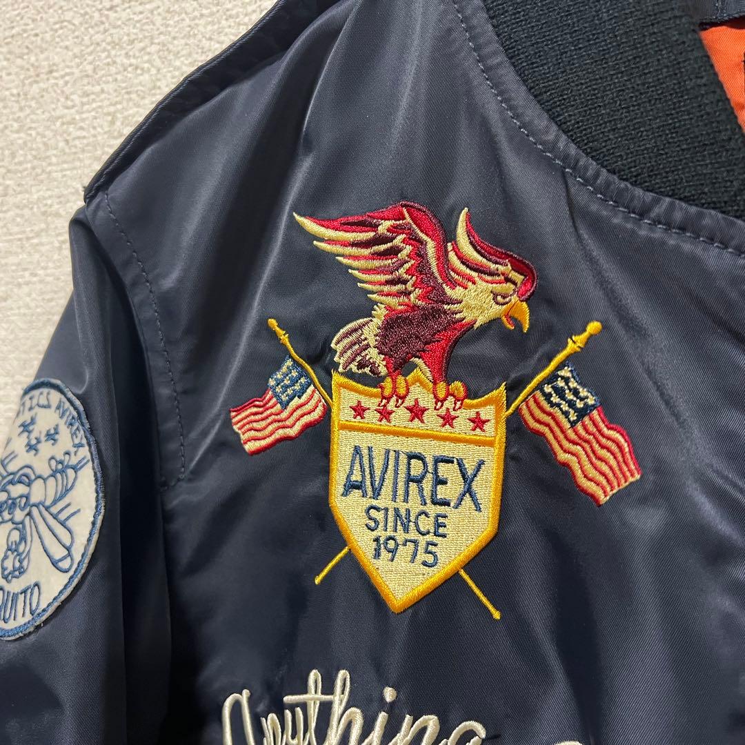 【極美品】AVIREX フライトジャケット L-2A 5th AIR FORCE