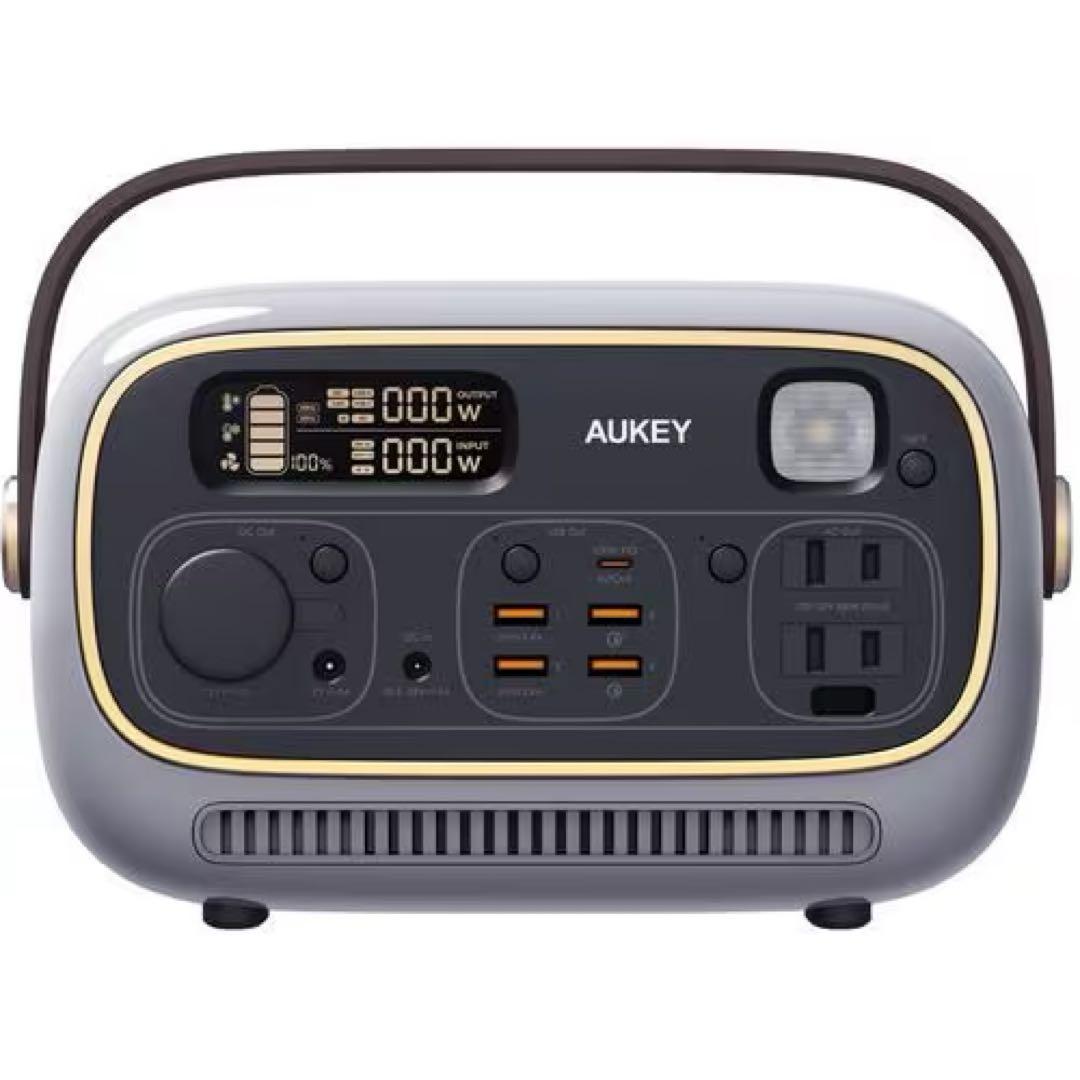 Aukey ポータブル電源 PS-RE03 グレー
