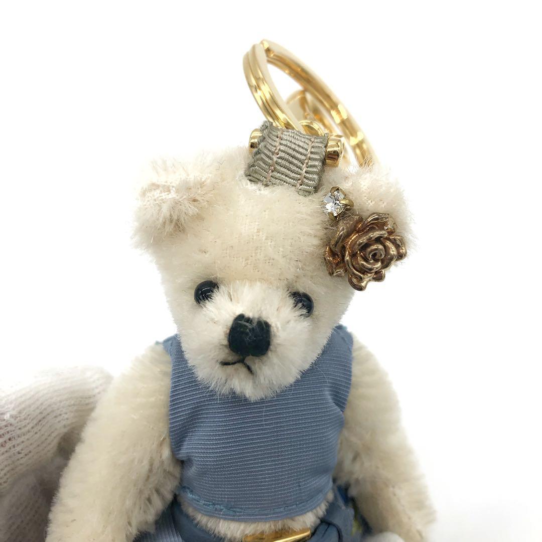 未使用級✨プラダ チャーム キーホルダー テディベア