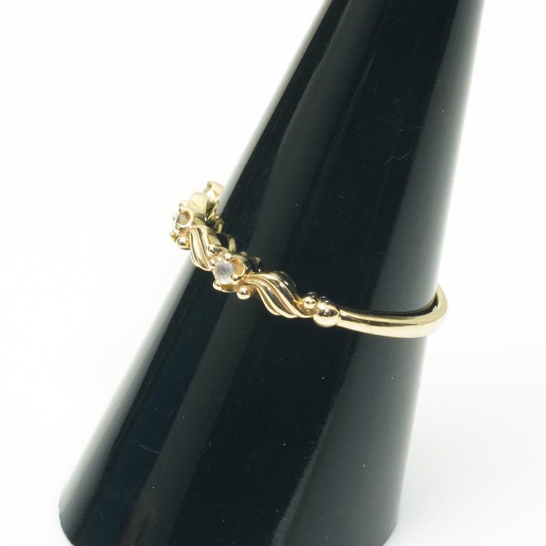 ヴァンドーム青山 K10YG クレムドーム リング 指輪 14.5号 1.4g