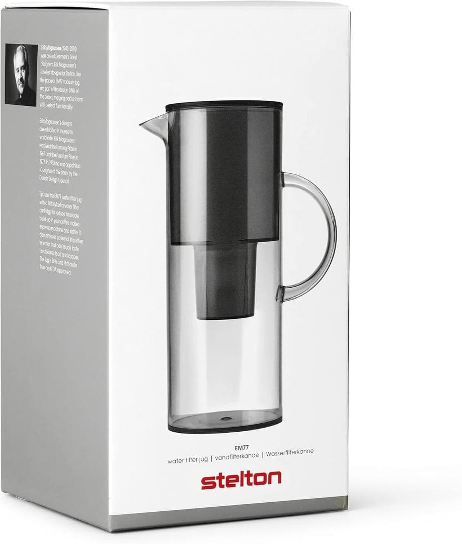 STELTON ステルトン ウォータージャグ GY 2L スモークグレイ ブリタ