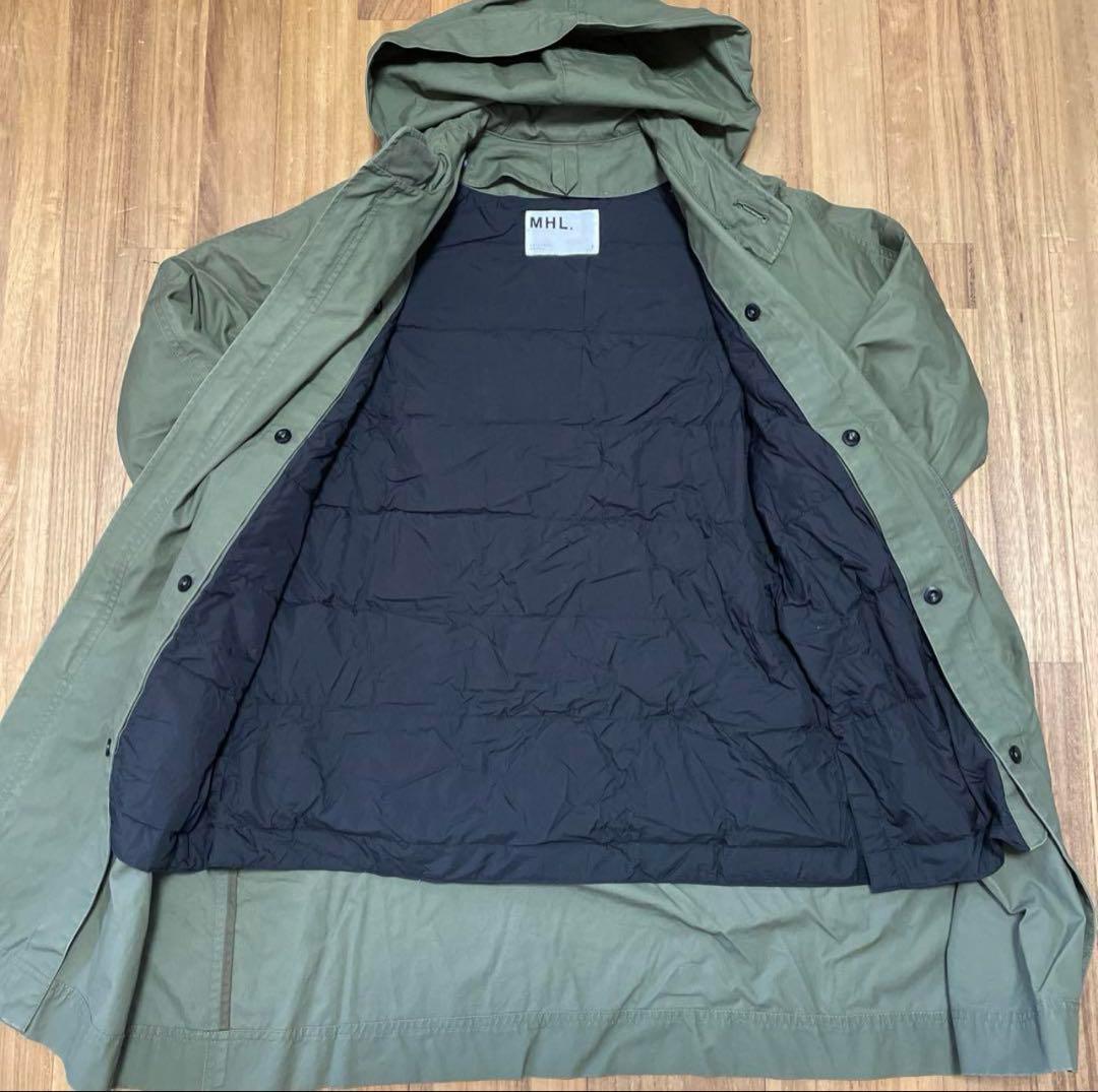 MHL ダウンライナー付　ミリタリーコート　サイズ1