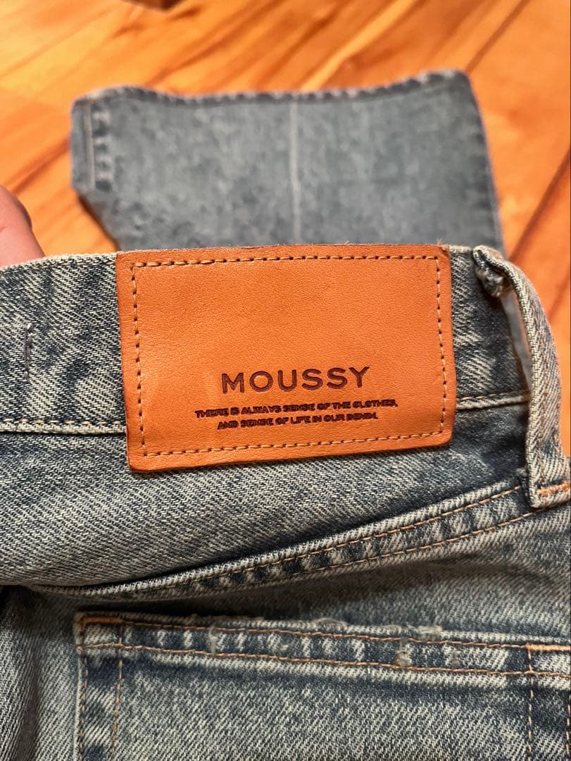 MOUSSY MVS フレアデニム 24インチ