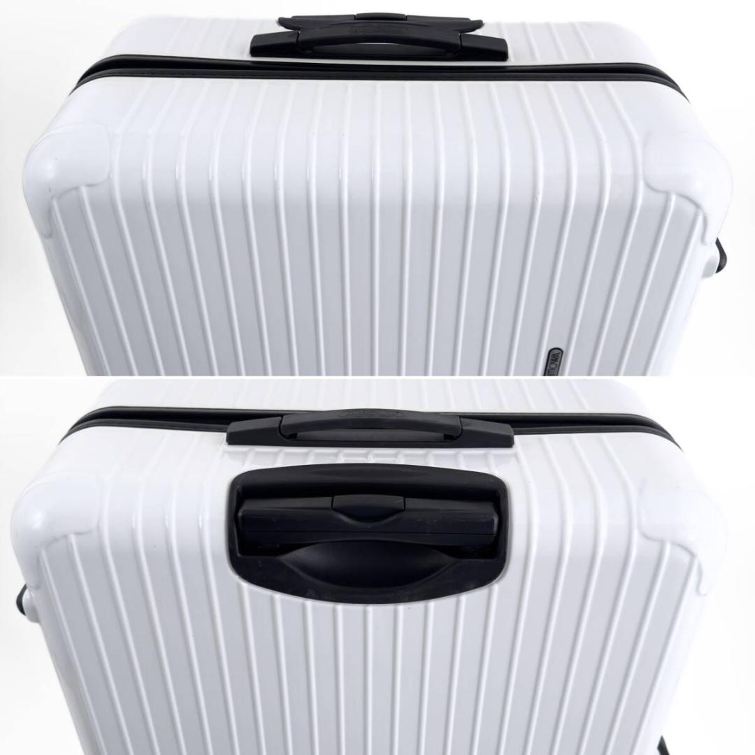 美品 リモワ ハワイ限定 サルサ 最大容量104L 4輪 TSAロック XL 白