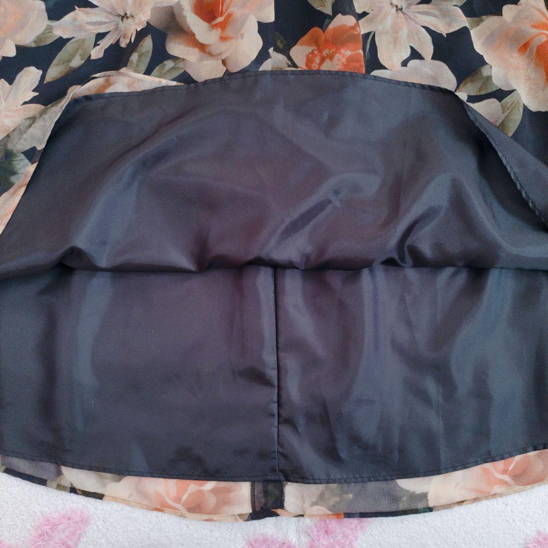 ♡♥モモ♥さま専用♡未使用タグ付き♡エムズグレイシー♡シフォンフラワースカート