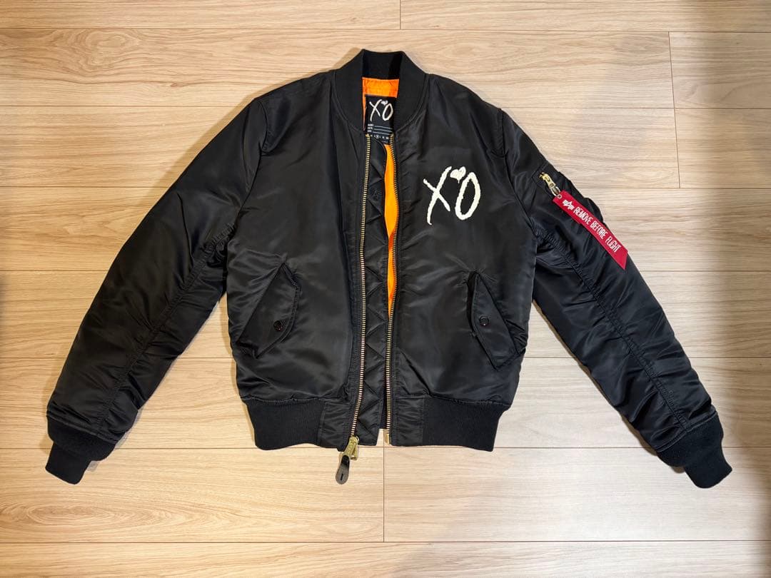 【Mサイズ】今市隆二さん着用モデルThe Weeknd starboy ma-1