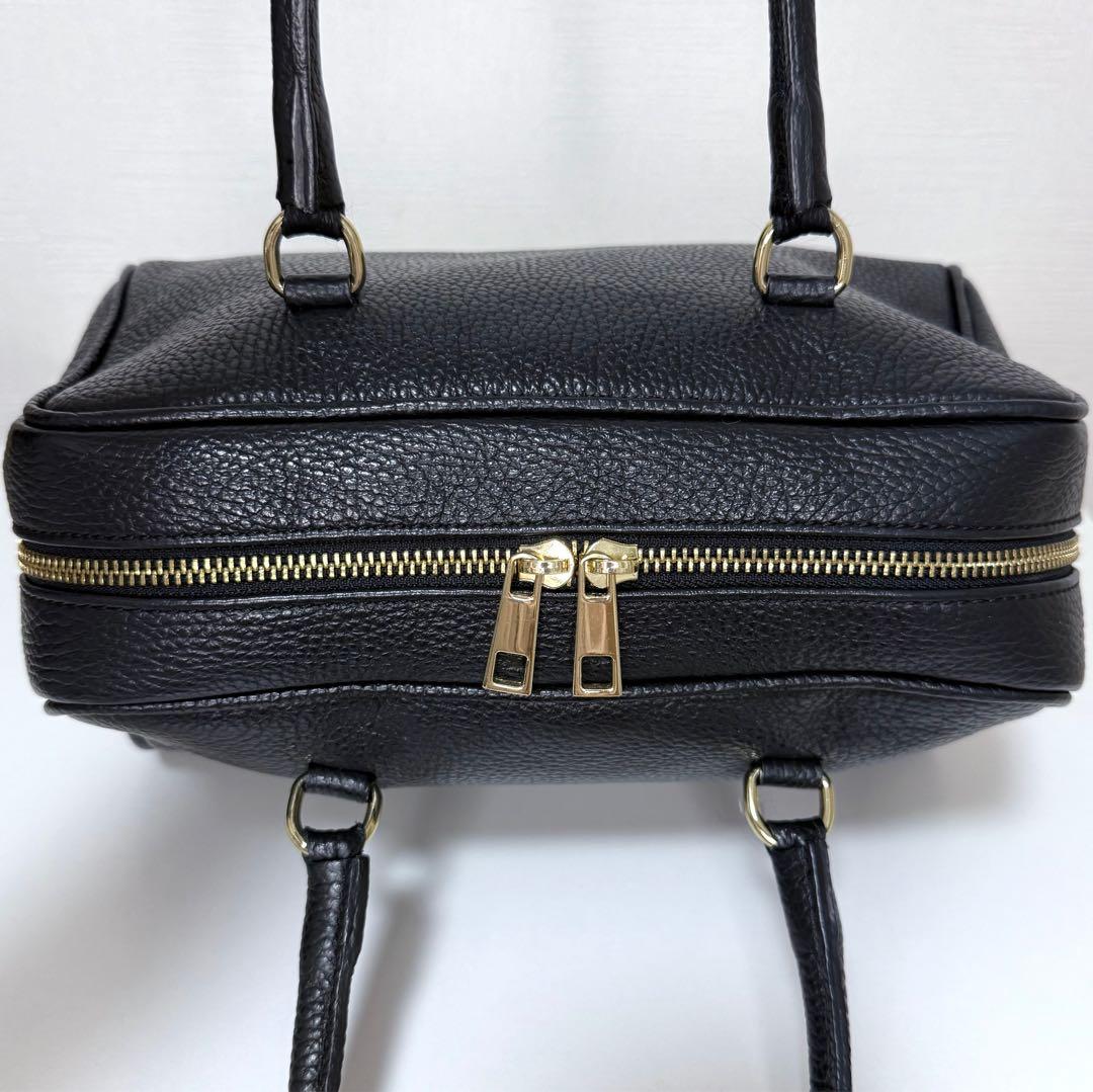 【美品】AULENTTI オウレンティ 2WAYスクエアボストン