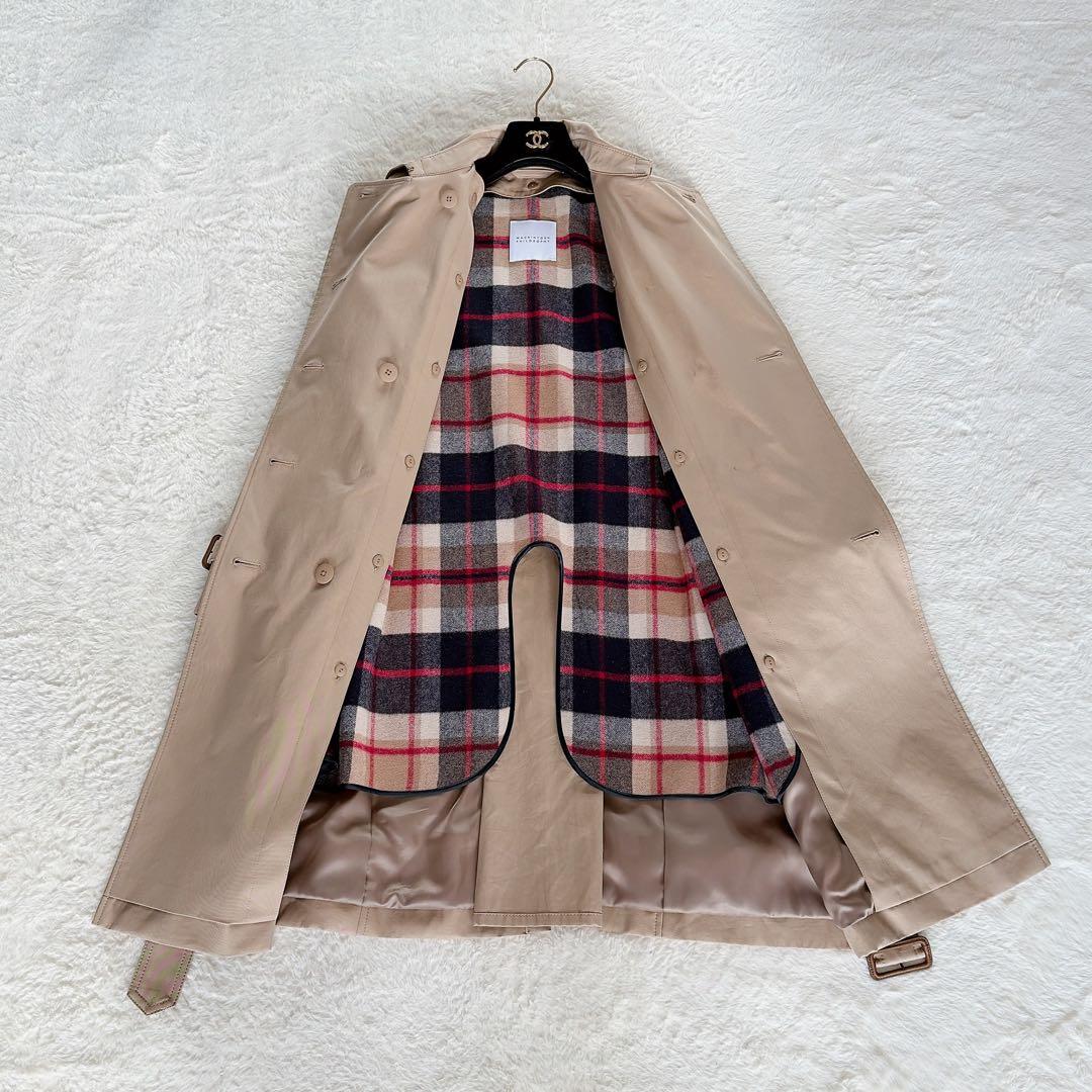 美品✨【マッキントッシュフィロソフィー】トレンチコート ライナーベルト ベージュ