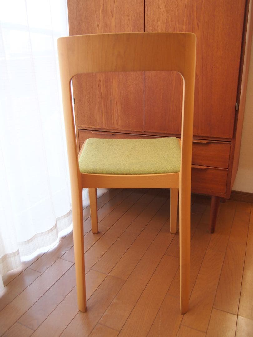 ミナペルホネン マルニ木工 HIROSHIMA チェアA ハンドメイド 生地