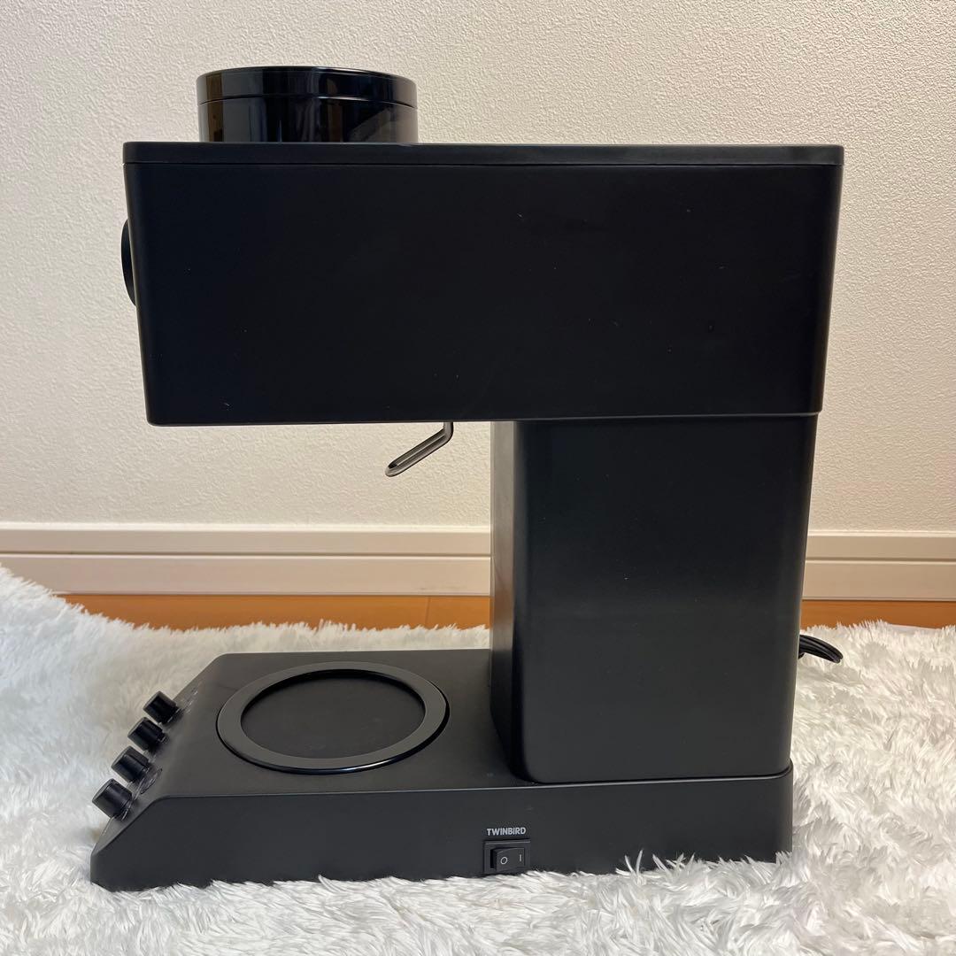 TWINBIRD 全自動コーヒーメーカー　CM-D457 ミル付き 3杯用