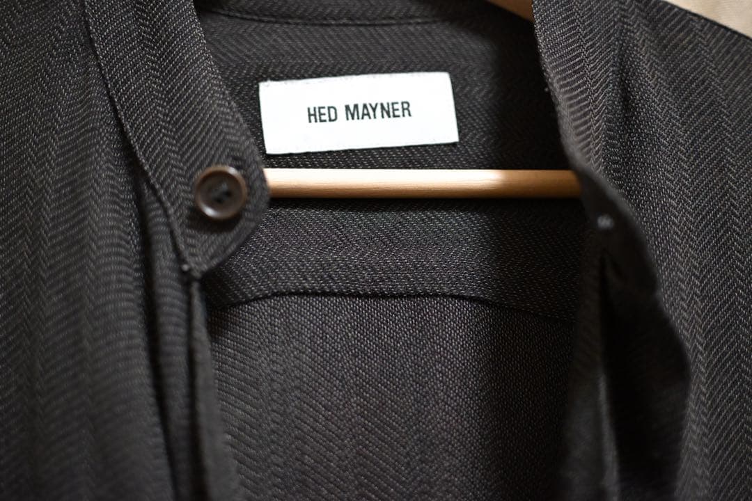 HED MAYNER 23SS バンドカラーシャツ　プルオーバー