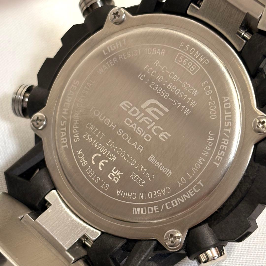 カシオ EDIFICE エディフィス ECB-2000YD-1AJF 腕時計