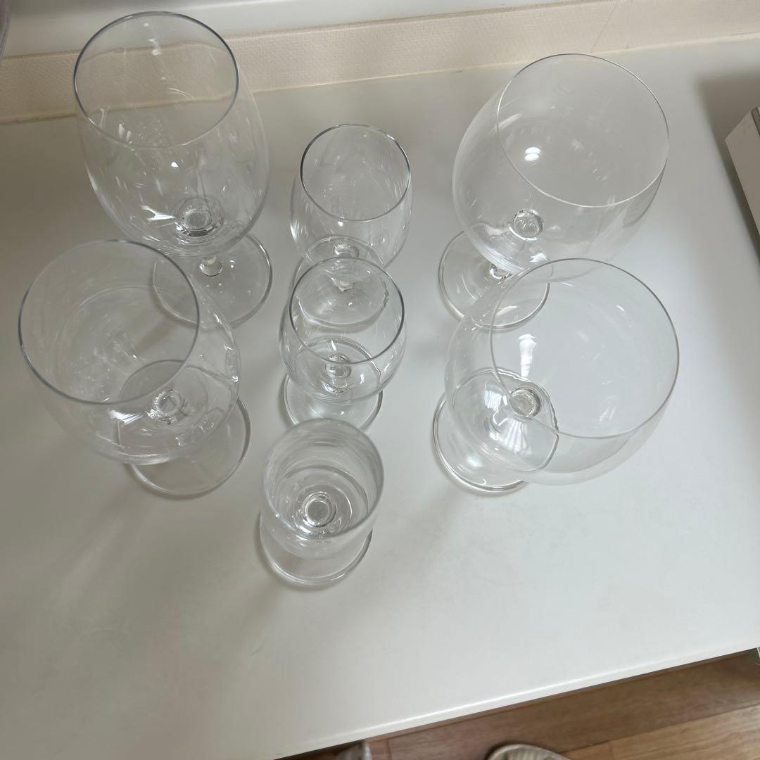 無印良品　ワイングラスホルダー３点
