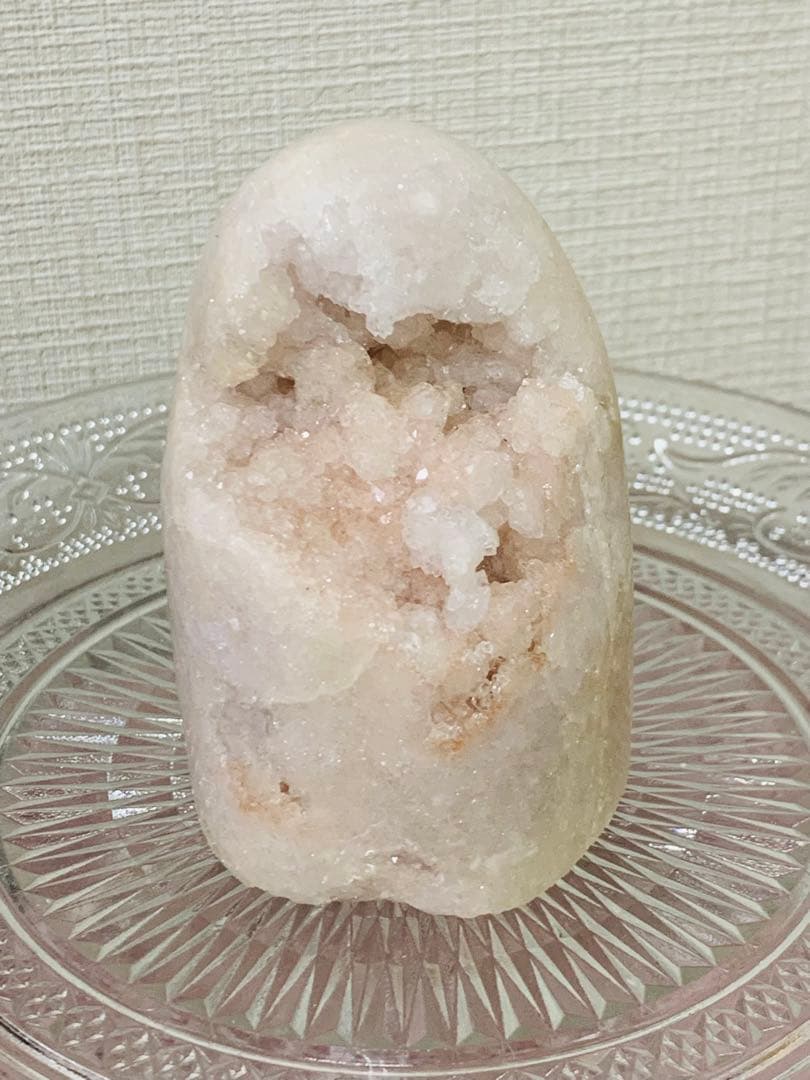 ⭐︎天然石⭐︎レア⭐︎ブラジル産⭐︎ドゥルージー⭐︎ピンクアメジスト⭐︎