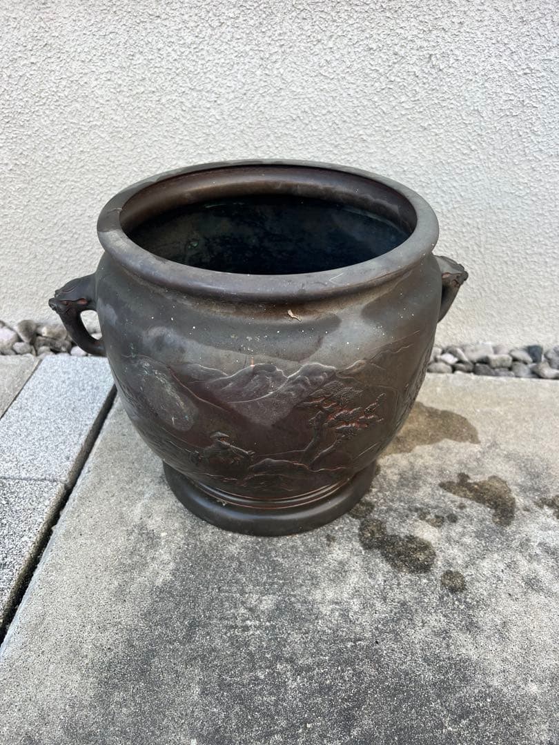 純銅製品　工芸品