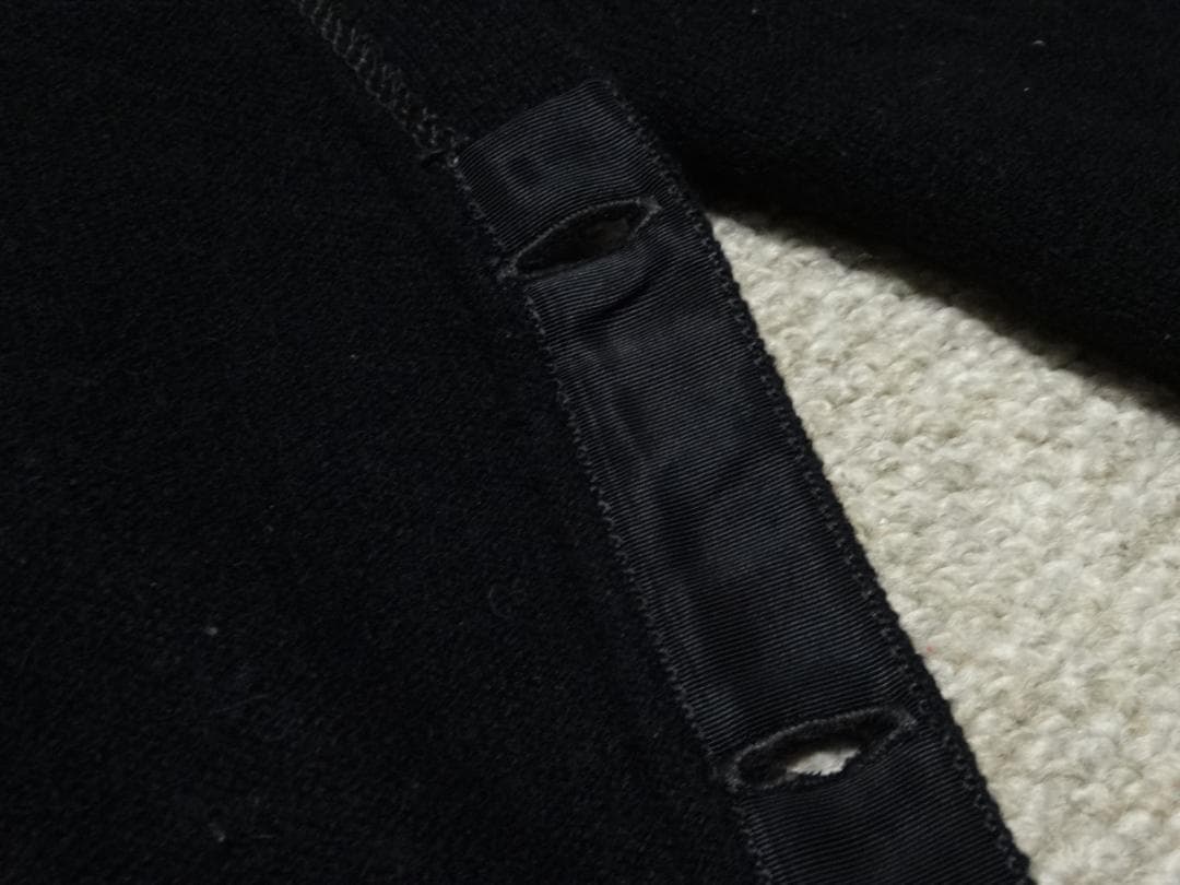 聖*様 ８０ｓ　プリングル　カシミヤカーディガン　スコットランド製　黒　ヴィンテ