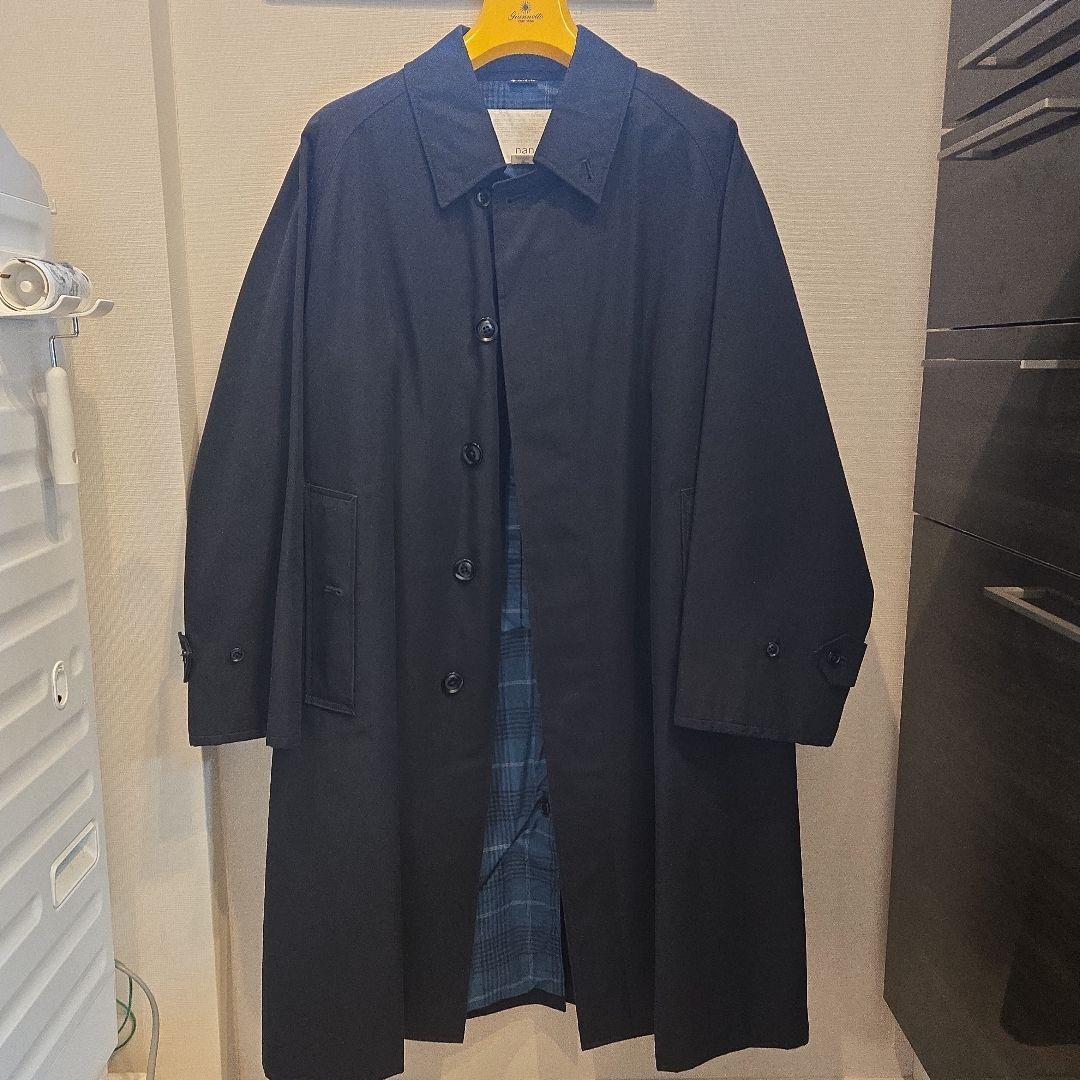nanamica バルマカーンコート ネイビー サイズS