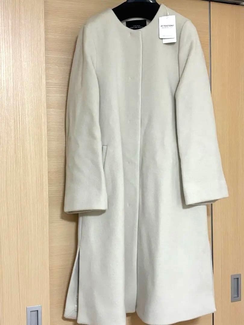 ロ*♪様 【新品】ユナイテッドアローズグリーンレーベルショートビーバー　ノーカラ