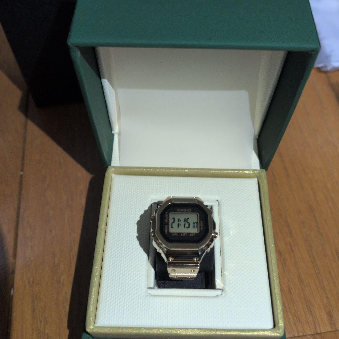 新品未使用　CASIOリングウォッチ CRW-001G-9JR