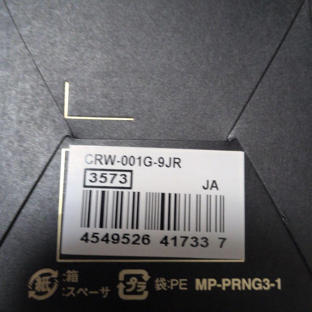新品未使用　CASIOリングウォッチ CRW-001G-9JR