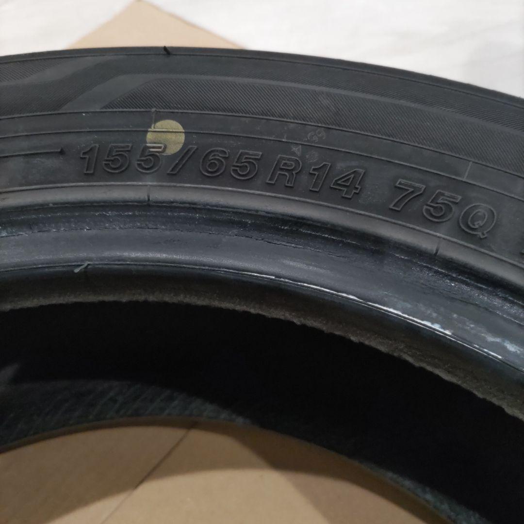 YOKOHAMA GEOLANDAR 155/65R14　スタッドレスタイヤ４本
