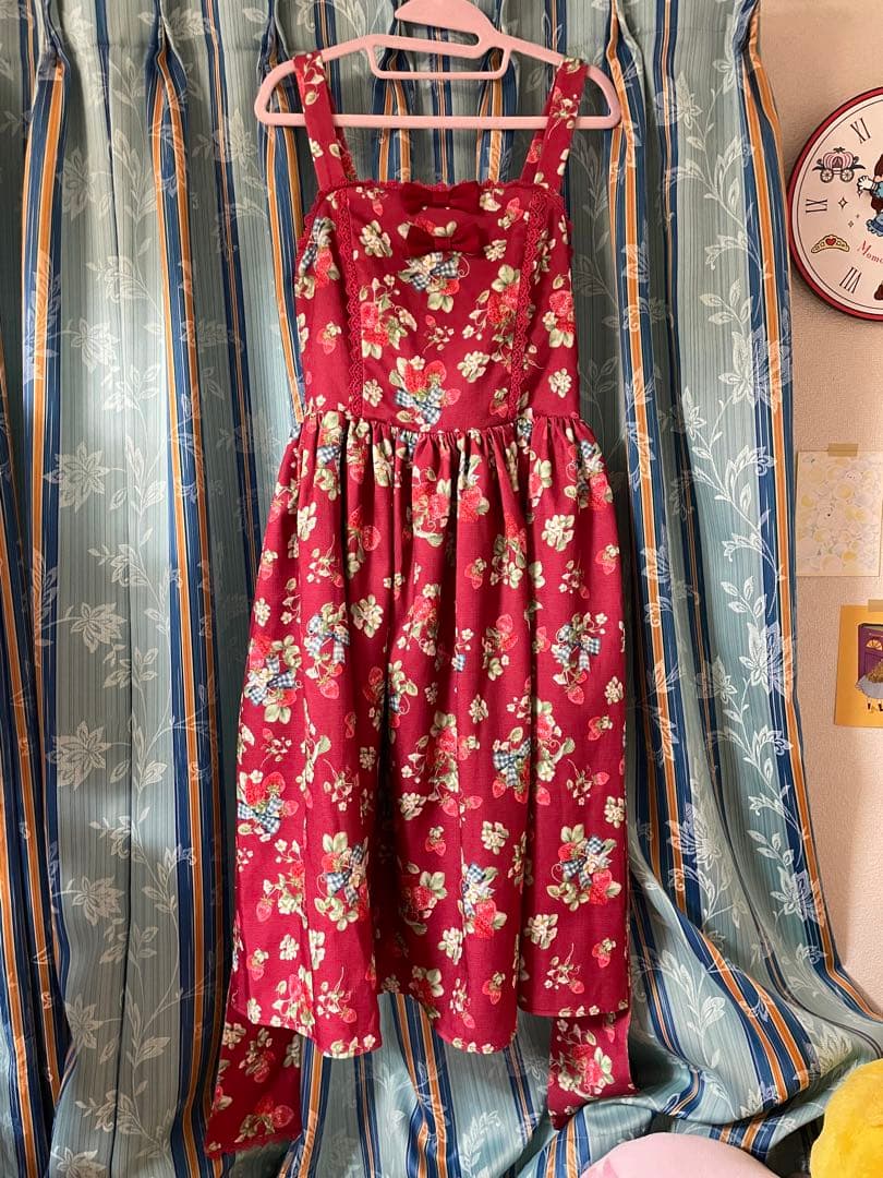 axes femme クラシックベリージャンスカ（赤）