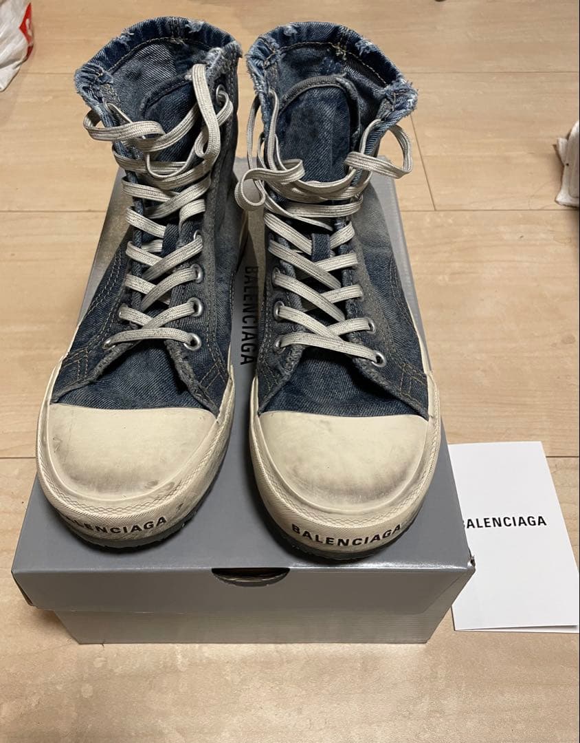 バレンシアガ スニーカー27センチ41レシート原本付ヴィトンコンバースVANS