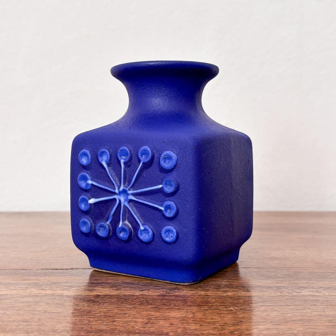 【東ドイツ Haldensleben花瓶】ヴィンテージミッドセンチュリー 382