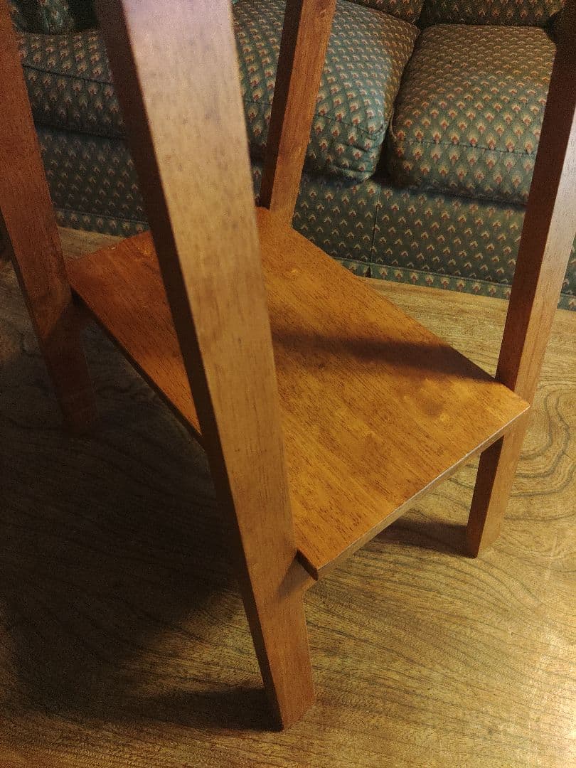 希少　アダストリア　スタンドミラー　天然木　姿見　鏡　レア　レトロ