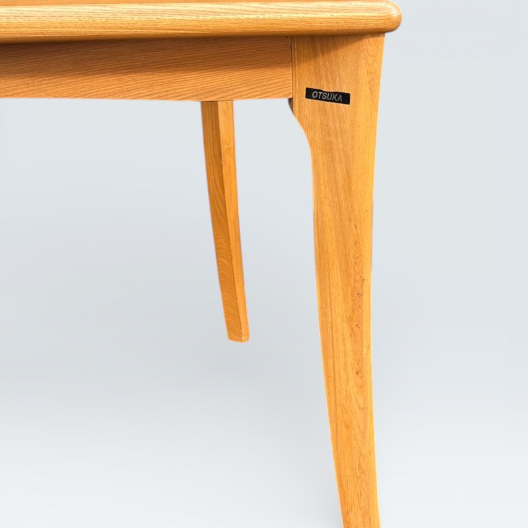 【最終価格】大塚家具 ダイニングテーブル T-325N 天然木 135cm