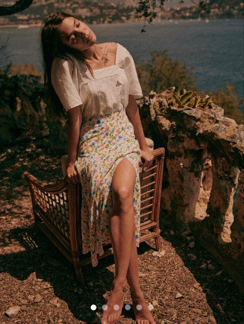 完売品【SEZANE PARIS】タミースカート 花柄 サイズ40 美品