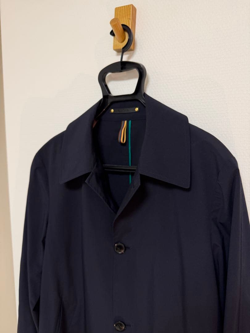 Paul Smith ステンカラーコート ネイビー