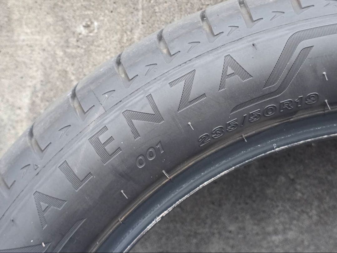 ブリヂストン　アレンザ　001 235/ 50Ｒ19 4本　2355019