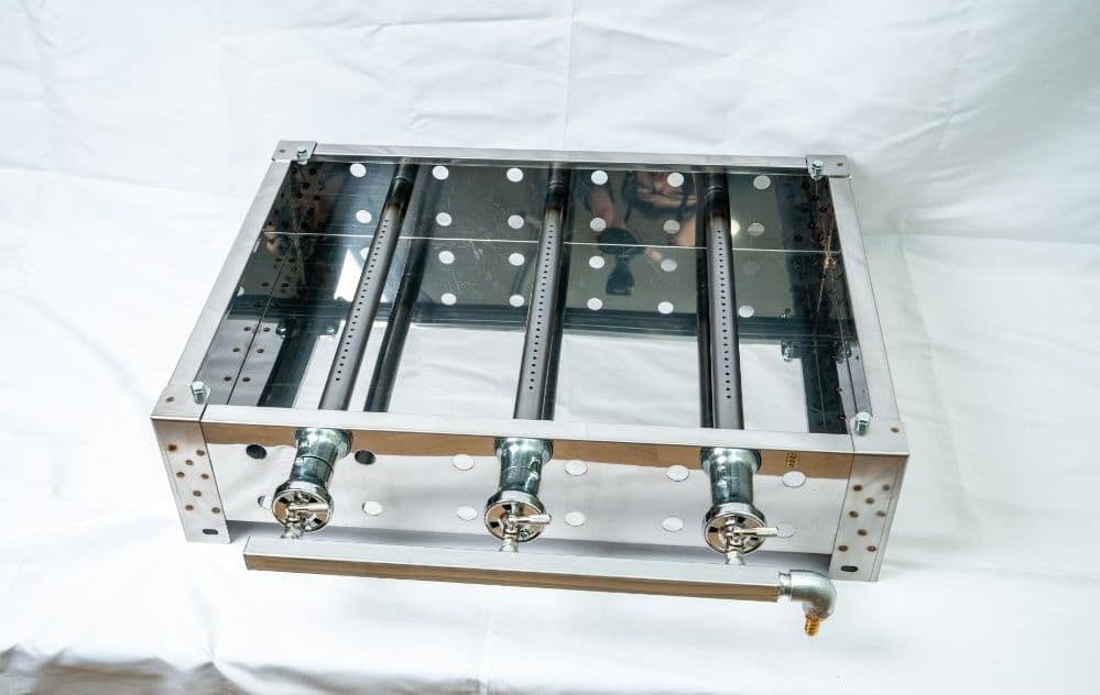 グリドル 鉄板焼 未使用品 ガステーブル LPGガス ステンレス製 2025年製