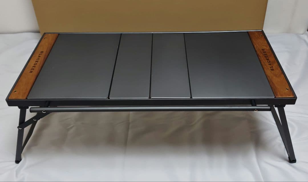 BLACKDEER　折りたたみ　IGTテーブル（3ユニット　チタンブラック）