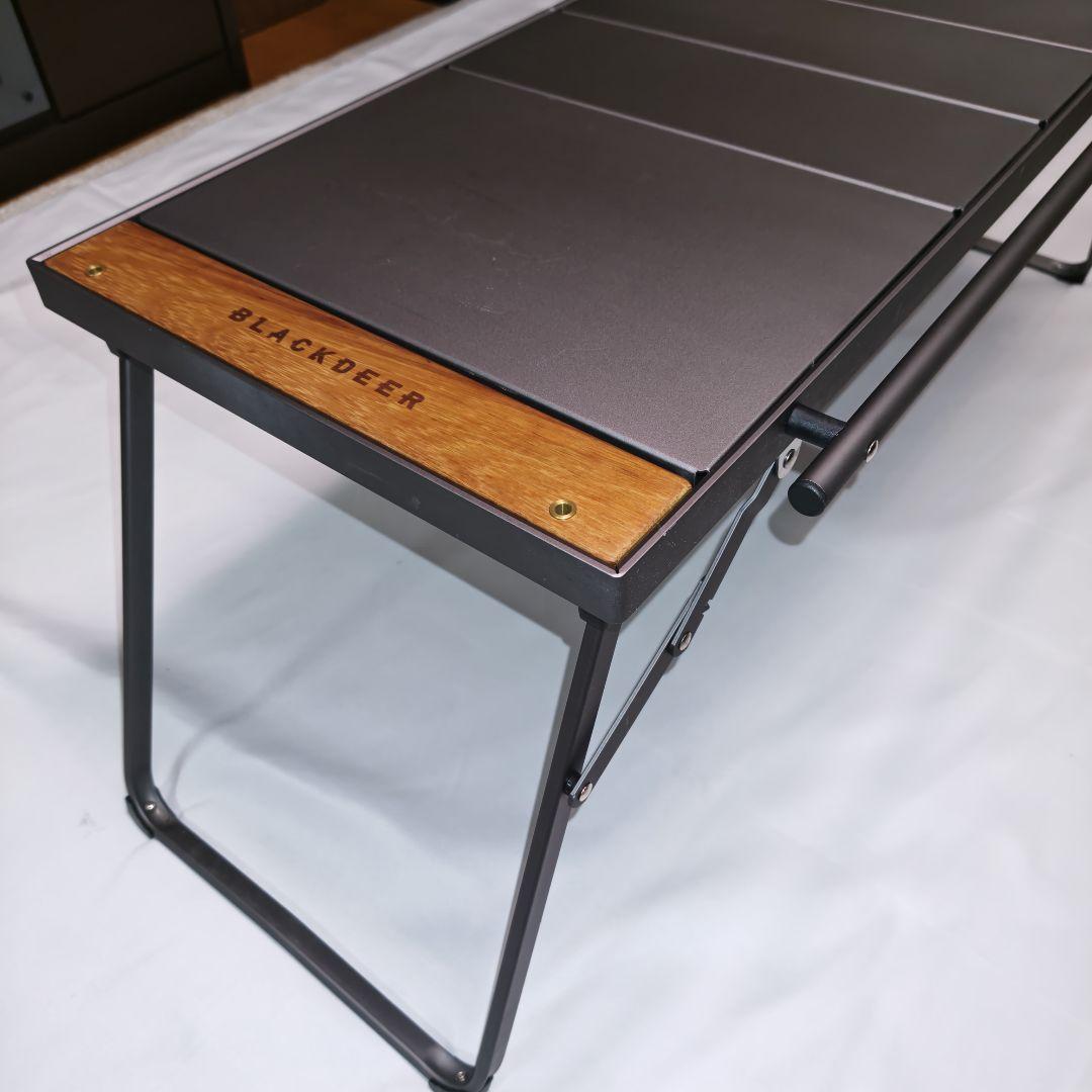 BLACKDEER　折りたたみ　IGTテーブル（3ユニット　チタンブラック）