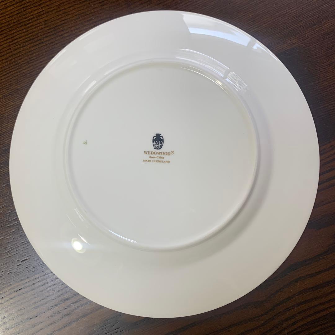 お値下げ☆美品☆ウェッジウッド ④コロンビアパウダールビー20.5cmプレート