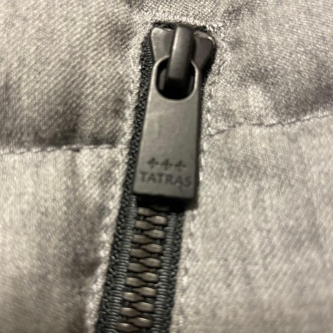 ［極美品］TATRAS タトラス　セラミカ グレー　 ファー　ダウンジャケット